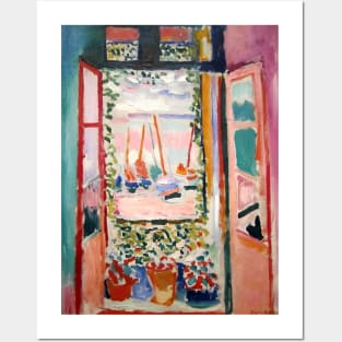 The Open Window- Henri Matisse Posters and Art